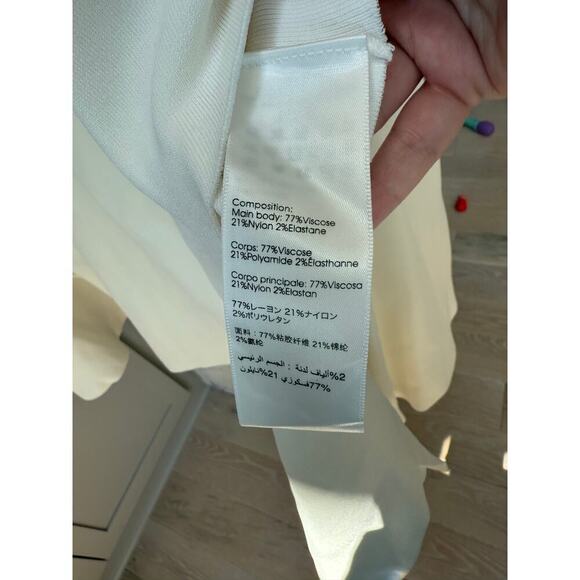 3.1 Phillip Lim Women's Ivory Cutout Crewneck Pullover Sweater Size L - Picture 11 of 11